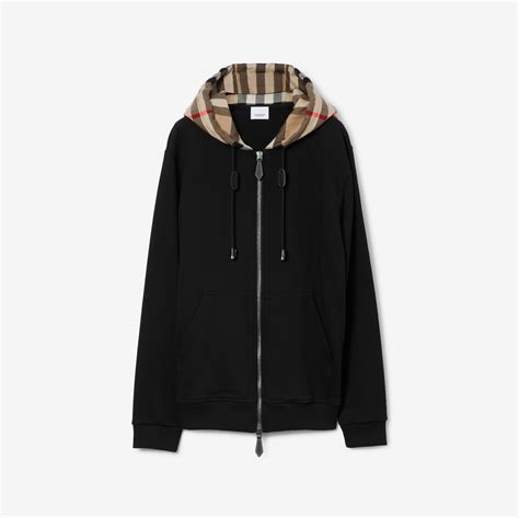 zip burberry|Burberry Cotton Zip Hoodie .